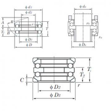 thrust ball bearing applications 54204U KOYO