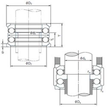 thrust ball bearing applications 54206U NACHI