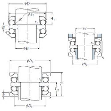 thrust ball bearing applications 54209U NSK