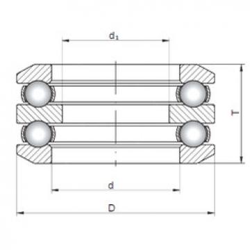 thrust ball bearing applications 54204 CX