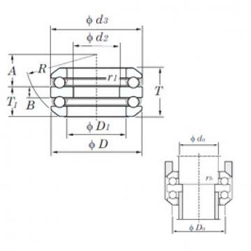 thrust ball bearing applications 54213 KOYO