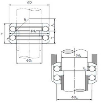 thrust ball bearing applications 54207 NACHI