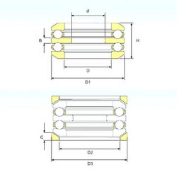 thrust ball bearing applications 54310 U 310 ISB