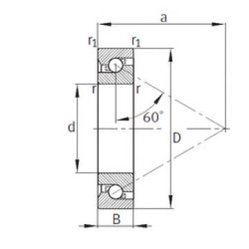 thrust ball bearing applications BSB020047-T FAG