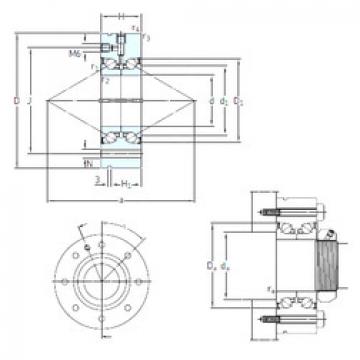 thrust ball bearing applications BEAM 20/68/Z 7P60 SNFA