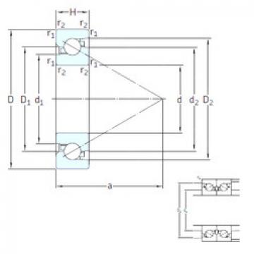 thrust ball bearing applications BS 20/47 7P62U SNFA