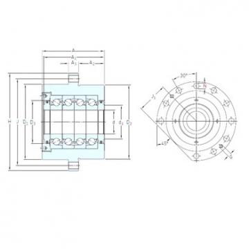 thrust ball bearing applications BSQU 235 TFT SNFA