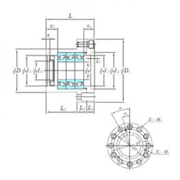 thrust ball bearing applications BSU3062BDF KOYO