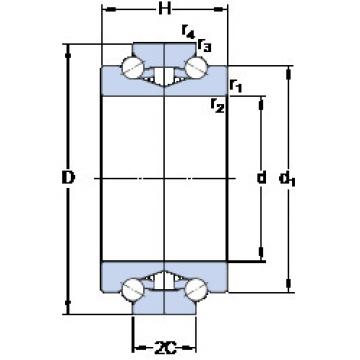 thrust ball bearing applications BTW 45 CTN9/SP SKF