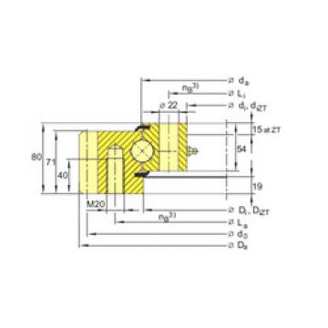 thrust ball bearing applications ESA 25 0955 SIGMA