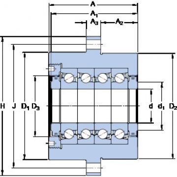 thrust ball bearing applications FBSA 209/QBC SKF