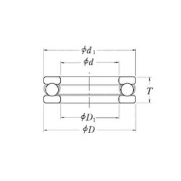 thrust ball bearing applications XLT2.1/2 RHP