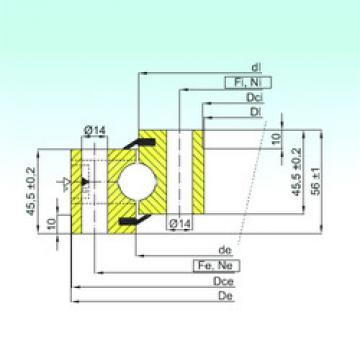 thrust ball bearing applications NB1.20.0314.201-2PPN ISB