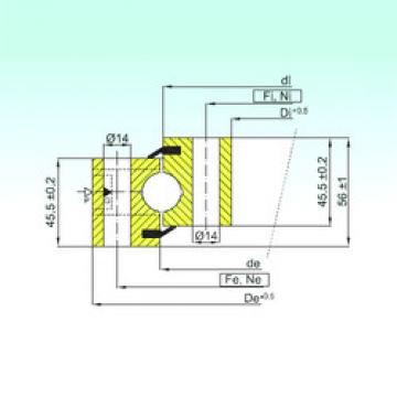 thrust ball bearing applications NB1.20.0544.200-1PPN ISB