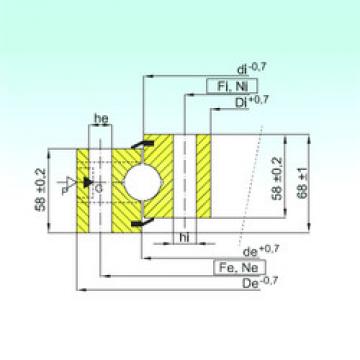 thrust ball bearing applications NB1.25.1754.400-1PPN ISB