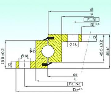 thrust ball bearing applications NBL.20.0414.200-1PPN ISB