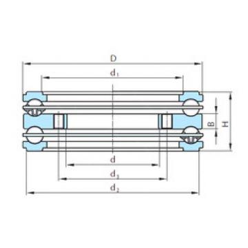 thrust ball bearing applications PSL 212-27 PSL