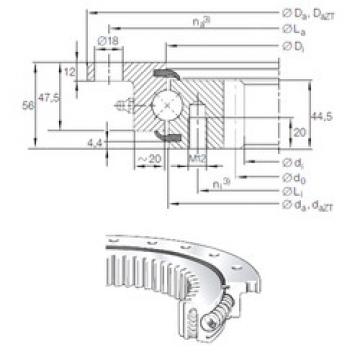 thrust ball bearing applications VLI 20 0544 N INA