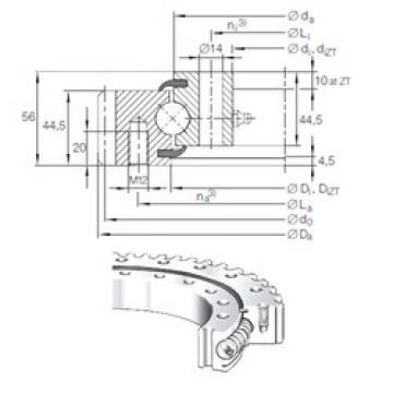 thrust ball bearing applications VSA 20 0744 N INA