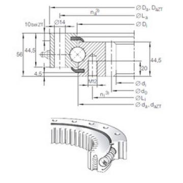 thrust ball bearing applications VSI 20 0744 N INA