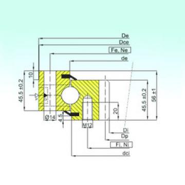 thrust ball bearing applications ZB1.20.0544.201-2SPTN ISB