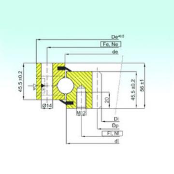 thrust ball bearing applications ZB1.20.0744.200-1SPTN ISB