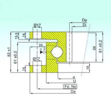 thrust ball bearing applications ZK.22.0800.100-1SPPN ISB