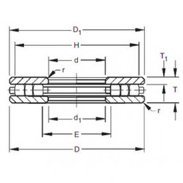 thrust ball images bearings 200TP171 Timken