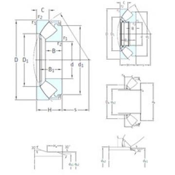 thrust ball images bearings 29260 SKF