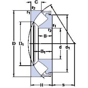 thrust ball images bearings 29326 E SKF