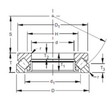 thrust ball images bearings 29380 Timken