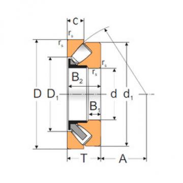 thrust ball images bearings 29414 MPZ