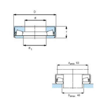 thrust ball images bearings 528546C FAG