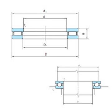 thrust ball images bearings 81176 PSL