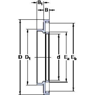 thrust ball images bearings AXW 10 + AXK 1024 SKF