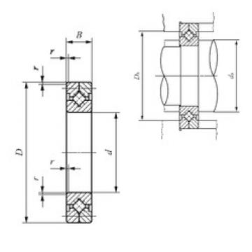 thrust ball images bearings CRB 20035 IKO