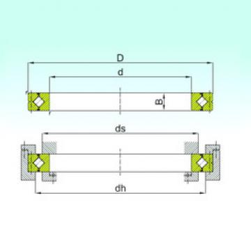 thrust ball images bearings CRB 20030 ISB