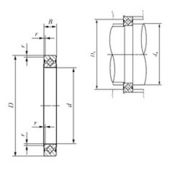 thrust ball images bearings CRBS 1008 V IKO