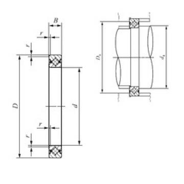 thrust ball images bearings CRBS 1308 IKO