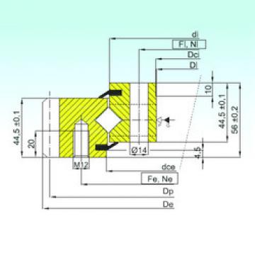 thrust ball images bearings ER1.14.0644.200-1STPN ISB