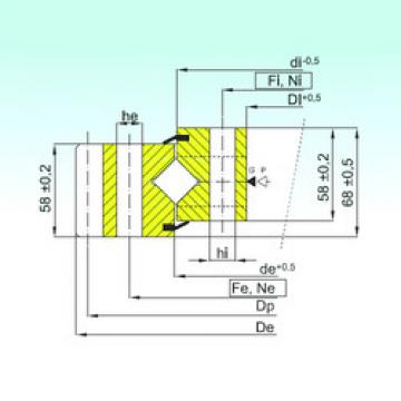 thrust ball images bearings ER1.16.1754.400-1SPPN ISB