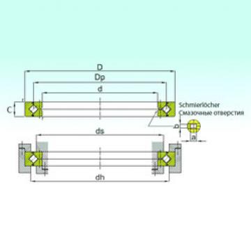 thrust ball images bearings RE 60040 ISB