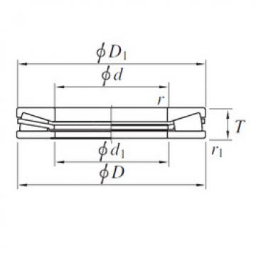 thrust ball images bearings THR584008 KOYO