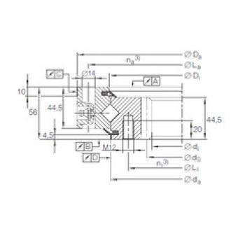 thrust ball images bearings XSI 14 0544 N INA