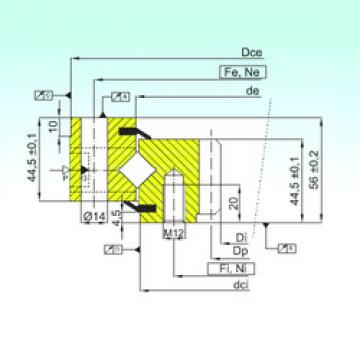 thrust ball images bearings ZR1.14.0944.201-3SPTN ISB