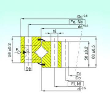 thrust ball images bearings ZR1.16.1644.400-1SPPN ISB