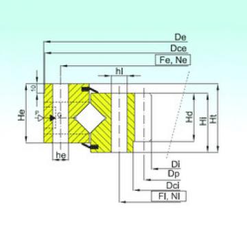 thrust ball images bearings ZR1.45.1606.400-1SPPN ISB