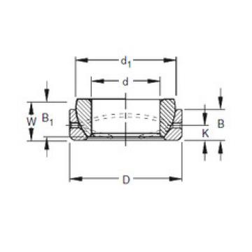 plain bushings bearings 13SBT22 Timken