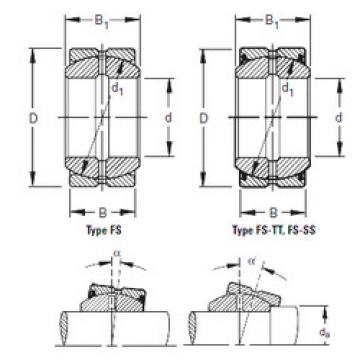 plain bushings bearings 14FS26 Timken