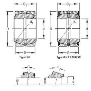 plain bushings bearings 240FSH370 Timken